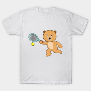 Bear and Tennis T-Shirt